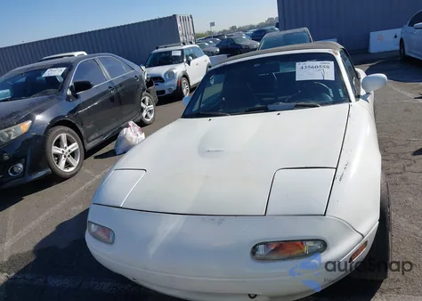 1991 Mazda Mx-5 Miata from USA, damaged, VIN JM1NA3514M0217109